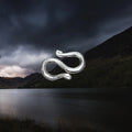 Sterling Silver S-Clasp Fitting in Small Size for Silver Viking Necklaces & Silver Viking Bracelets