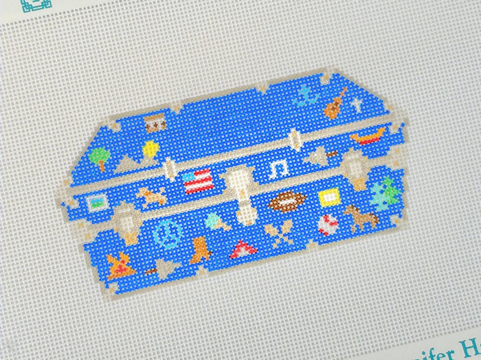 Summer Camp Trunk - Boy / Blue