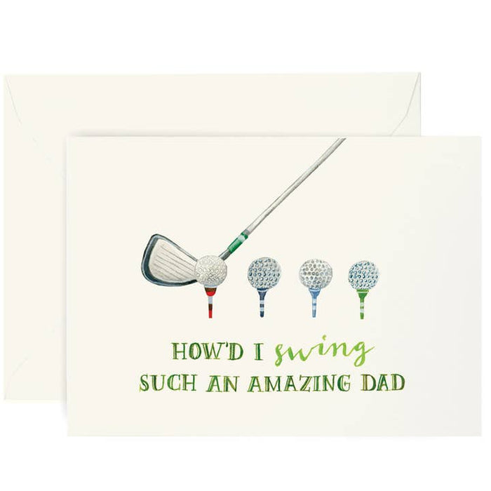 Swing Dad Card