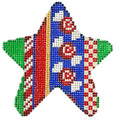 Swirl Candy Stripe Mini Star
