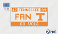 Tennessee Fan License Plate