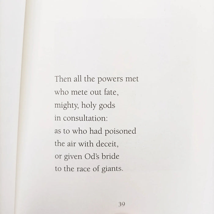 The Viking Prophecy Book - From The Voluspa - Inside Poem Text
