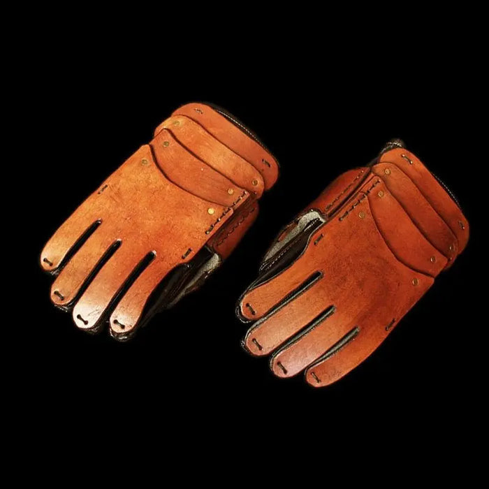 Thick Leather Gauntlets - Gauntlets & Armguards