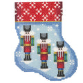 Three Nutcrackers Mini Sock
