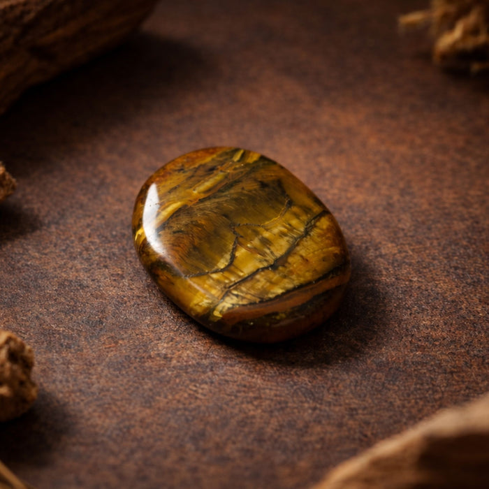 Tiger Eye Worry Stone