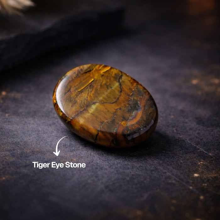 Tiger Eye Worry Stone