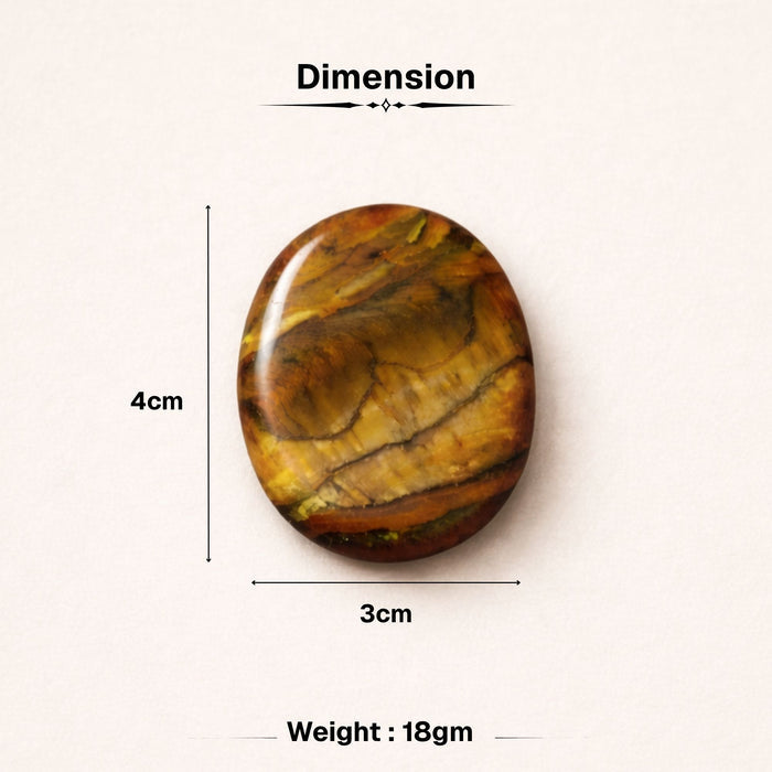 Tiger Eye Worry Stone