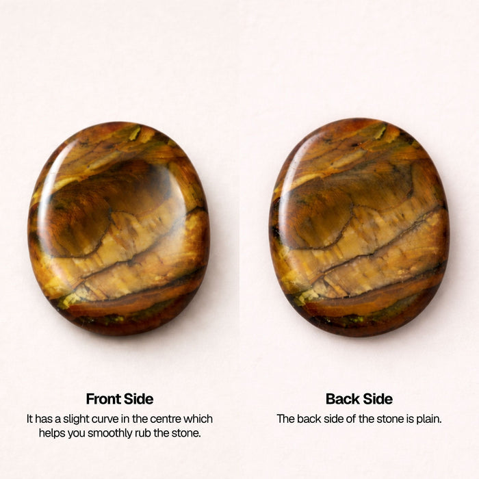 Tiger Eye Worry Stone