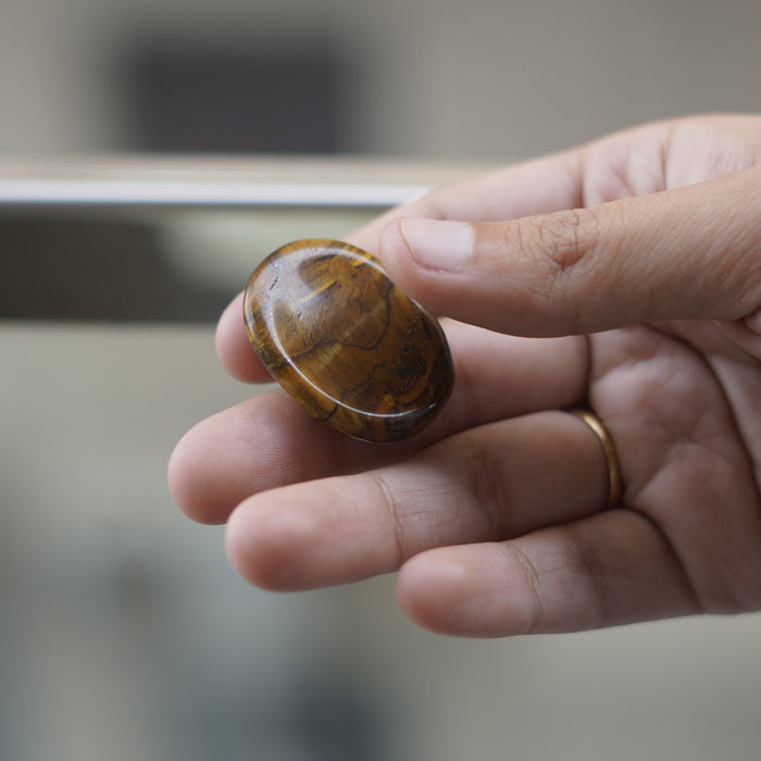 Tiger Eye Worry Stone