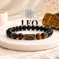 Tiger's Eye Zodiac Band – Leo (सिंह राशि)