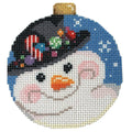 Top Hat Snowman Ornament