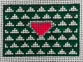 Triangles - Pink & Green
