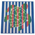 Turtle on Blue
