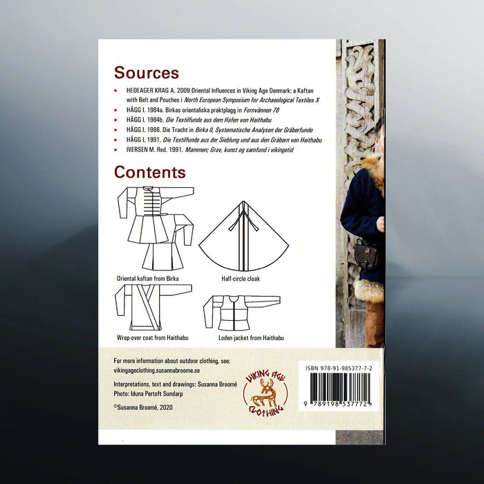 Viking Age Clothing - Outdoor Clothing Book - Back Cover