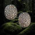 Bronze Borre Style Openwork Akershus Viking Tortoise Brooches