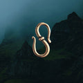 Viking Age Replica Bronze S Clasp / Chain Hook Connector - Large