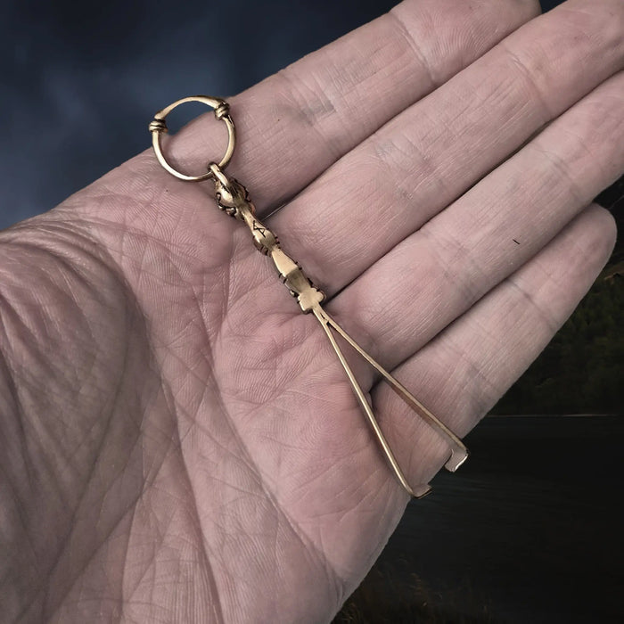 Viking Age Replica - Bronze Tweezers from Gotland, Sweden The Viking Dragon
