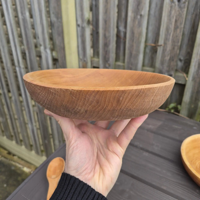 Viking Age Replica Hand Turned Alder Wood Bowl - Large The Viking Dragon