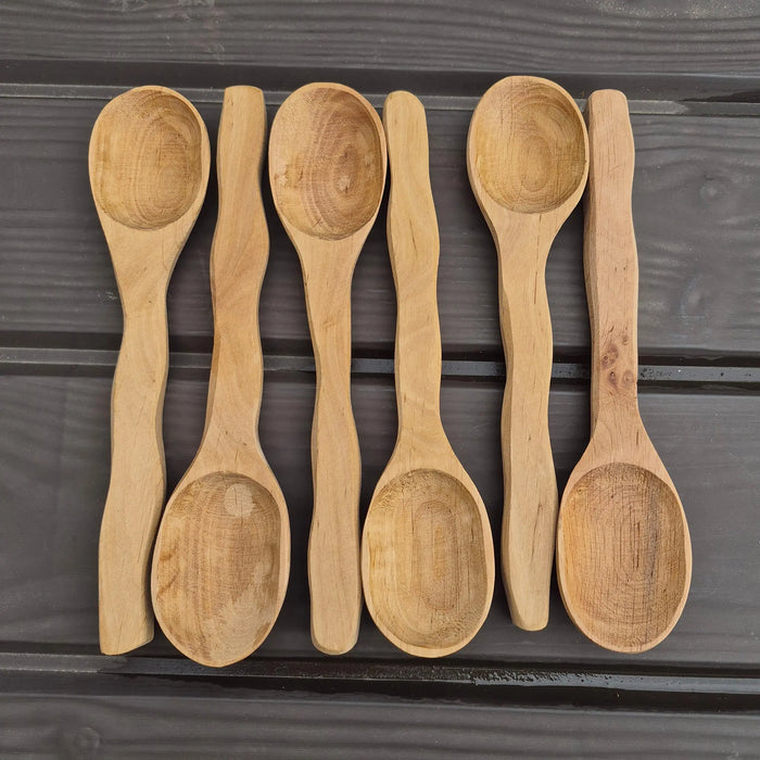 Viking Age Replica Handmade Alder Wood Spoon - Large The Viking Dragon