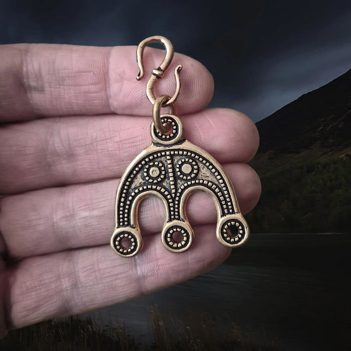 Viking Replica Grave Find - Bronze Bead Divider from Öland The Viking Dragon