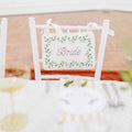 Wedding Chair Backs