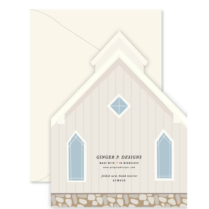 Wedding Chapel Card