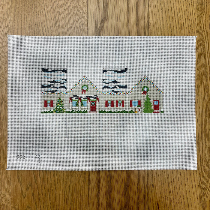 White Christmas House