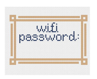 WiFi Password - Greek Key