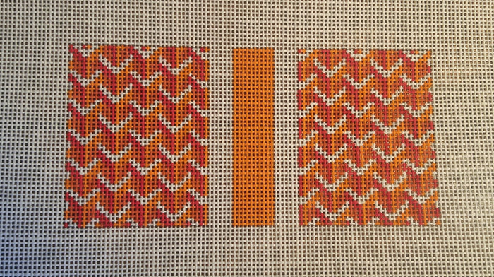 Y Pattern Eyeglass Single Orange