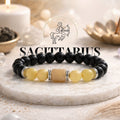 Yellow Calcite Zodiac Band – Sagittarius (धनु राशि)